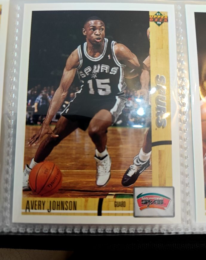 1991-92 Upper Deck #394 Avery Johnson — front