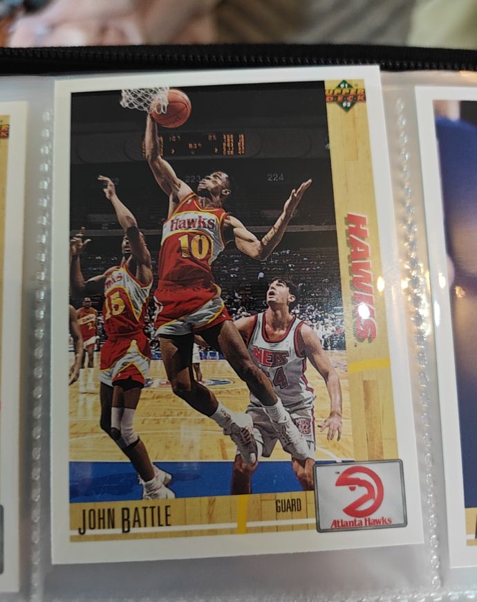 1991 Upper Deck #388 John Battle — front
