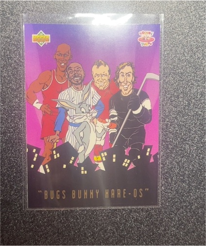 1993 Upper Deck Adventures in Toon World #BBH5 Michael Jordan Montana Gretzky — front