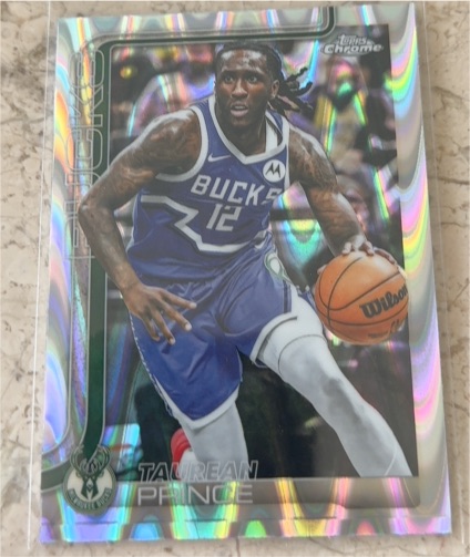 2025-26 Topps Chrome #147 Taurean Prince — front