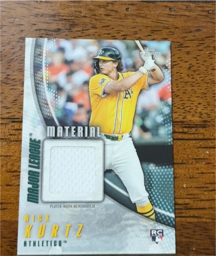 2025 Topps Update #MMU-KUR Nick Kurtz — front