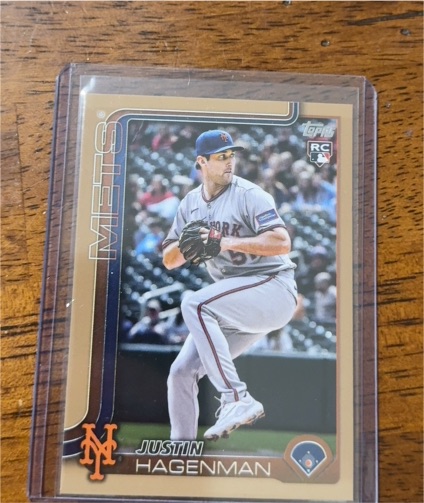 2025 Topps Update #US108 Justin Hagenman — front