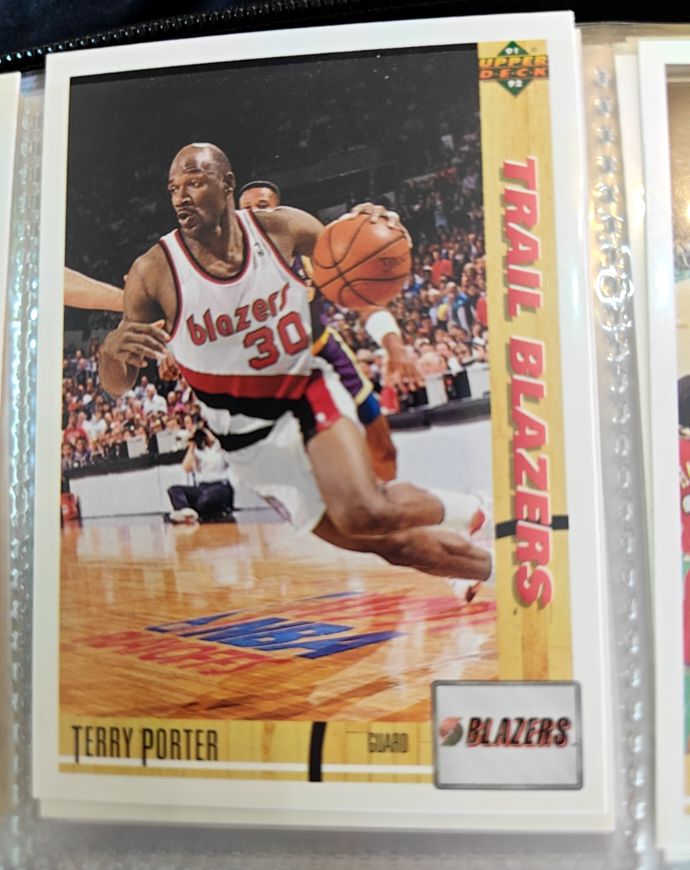 1991-92 Upper Deck #351 Terry Porter — front