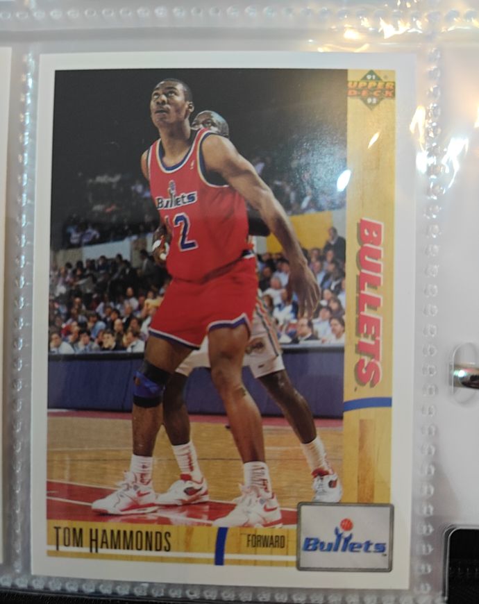 1991-92 Upper Deck #349 Tom Hammonds — front
