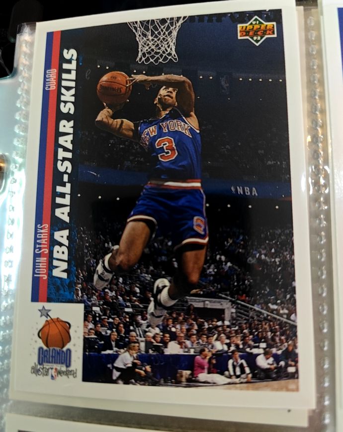 1991-92 Upper Deck #482 John Starks — front