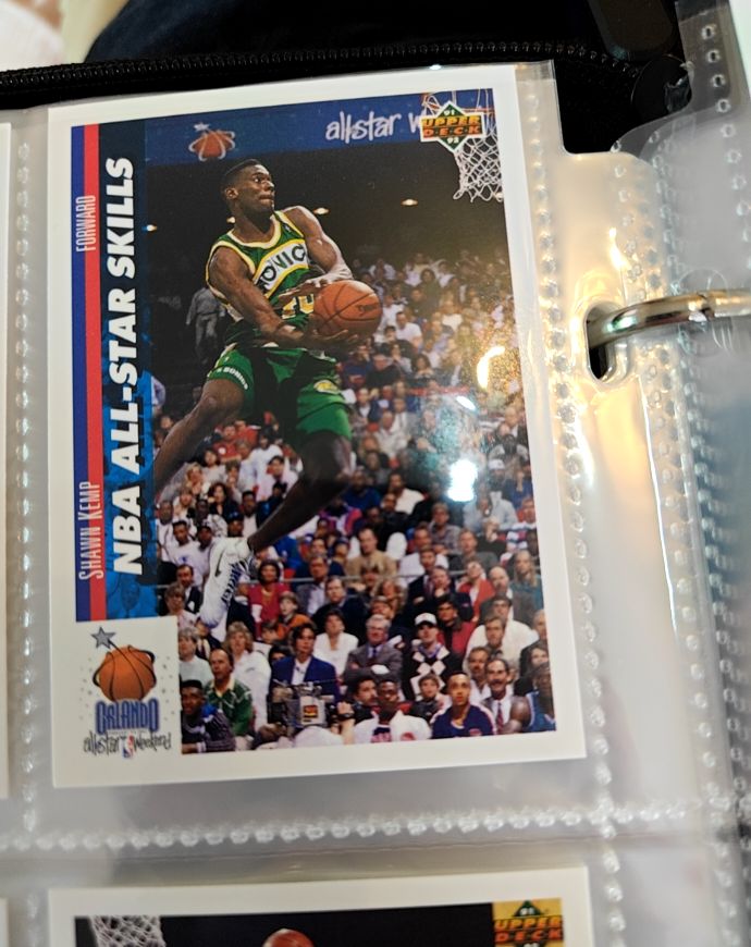 1991-92 Upper Deck #481 Shawn Kemp — front