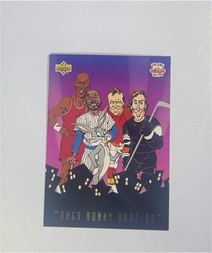 1993 Upper Deck Looney Tunes #BBH5 Bugs Bunny Hare-OS Michael Jordan Gretzky Montana Jackson — front
