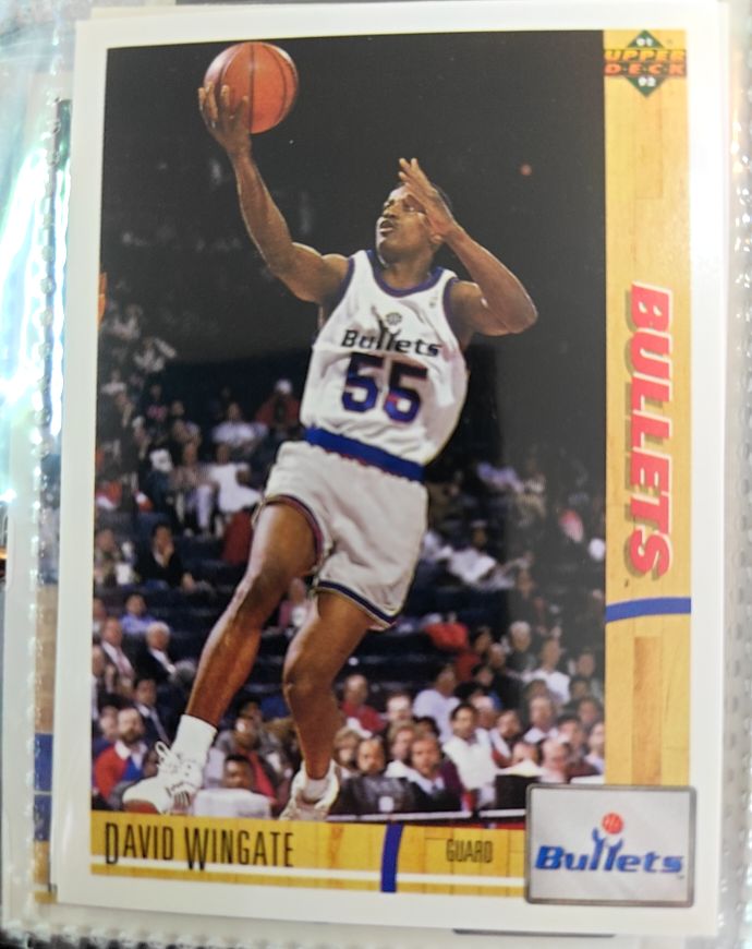 1991-92 Upper Deck #401 David Wingate — front