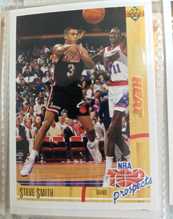 1991-92 Upper Deck #447 Steve Smith — front