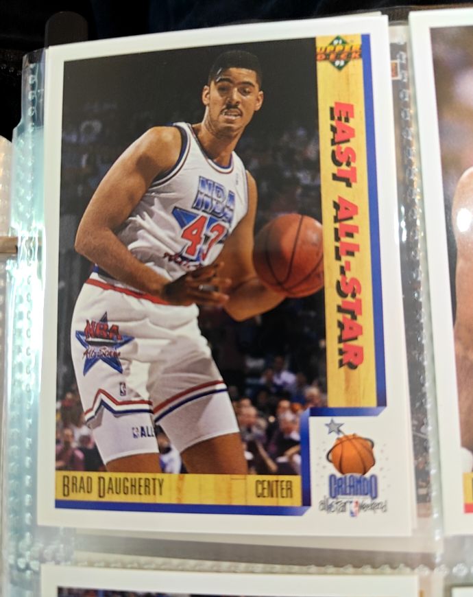 1991-92 Upper Deck #461 Brad Daugherty — front