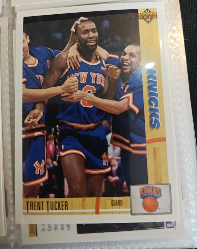 1991-92 Upper Deck #341 Trent Tucker — front