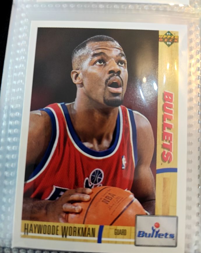1991-92 Upper Deck #330 Haywoode Workman — front