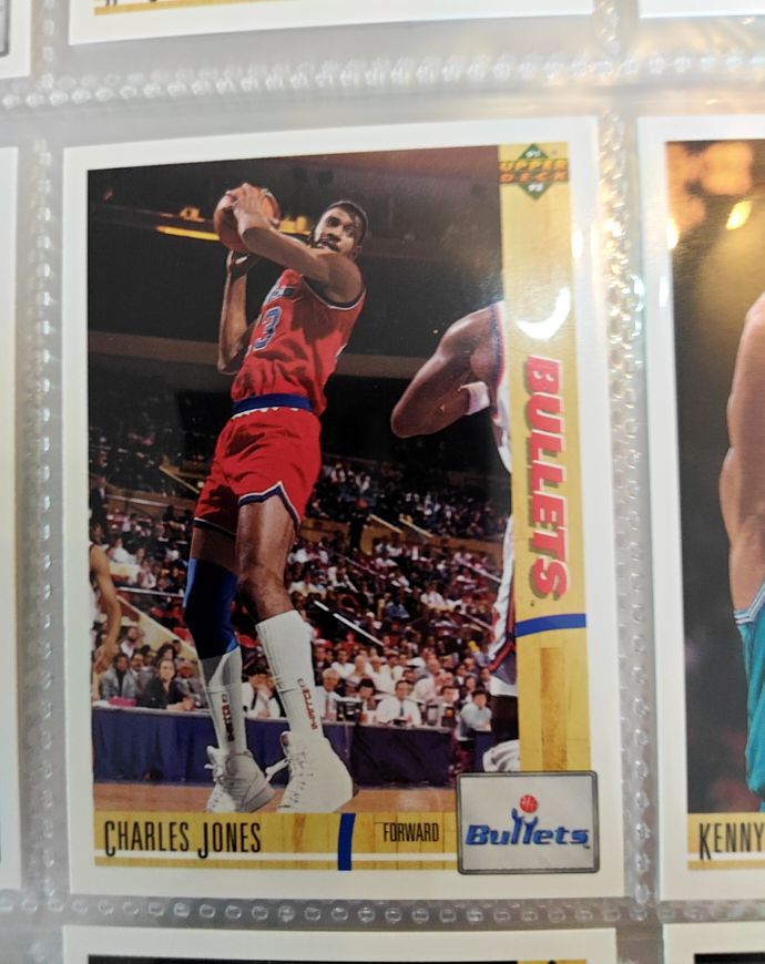 1991-92 Upper Deck #328 Charles Jones — front