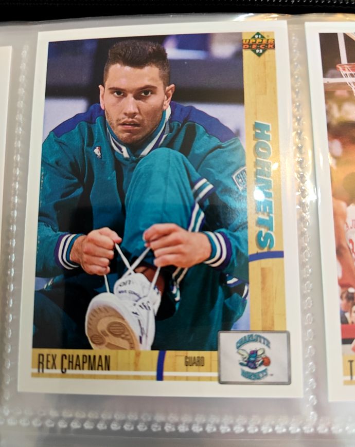 1991-92 Upper Deck #325 Rex Chapman — front