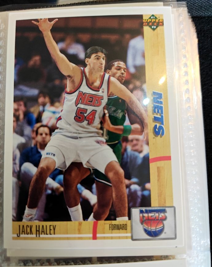 1991-92 Upper Deck #317 Jack Haley — front