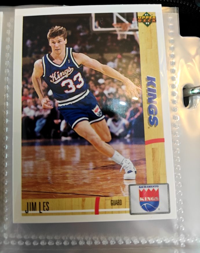 1991-92 Upper Deck #360 Jim Les — front