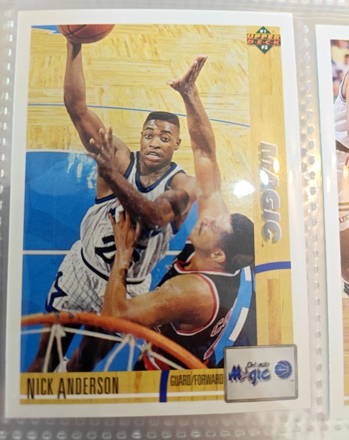 1991-92 Upper Deck #329 Nick Anderson — front