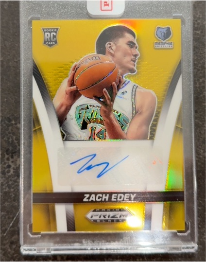 2024 Panini Prizm #RC Zach Edey — front