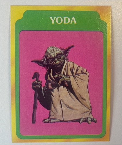 1980 Topps Star Wars: The Empire Strikes Back #281 Yoda — front