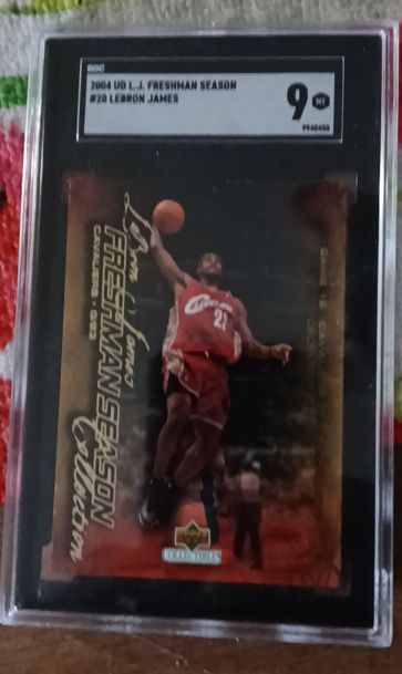 2003-04 Upper Deck Freshman Season #20 LeBron James — front