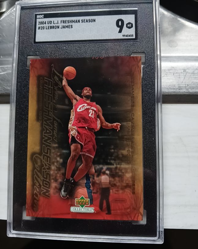 2004 Upper Deck Freshman Season #20 LeBron James — front