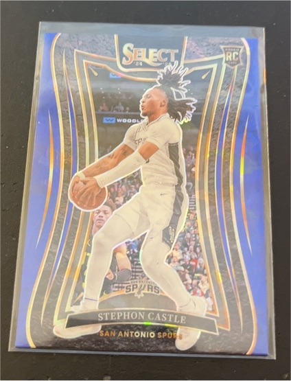2024-25 Panini Select #388 Stephon Castle — front