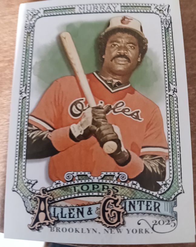 2025 Topps Allen & Ginter #180 Eddie Murray — front