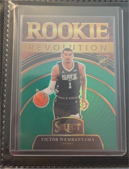 2023-24 Panini Select Rookie Revolution #9 Victor Wembanyama — front