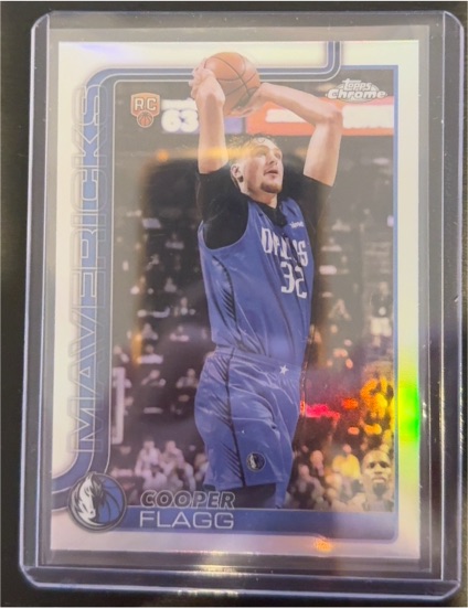 2025-26 Topps Chrome #251 Cooper Flagg — front