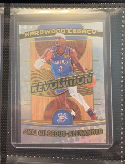 2024-25 Panini Revolution #5 Shai Gilgeous-Alexander Hardwood Legacy — front