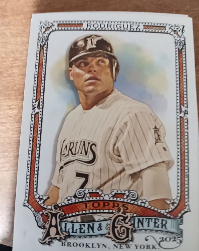 2025 Topps Allen & Ginter #309 Ivan Rodriguez — front