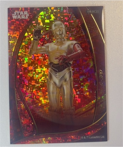 2016 Topps Star Wars The Force Awakens SW-BC11 C-3PO — front