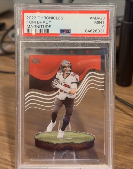 2022 Panini Chronicles Magnitude #MAG-3 Tom Brady — front