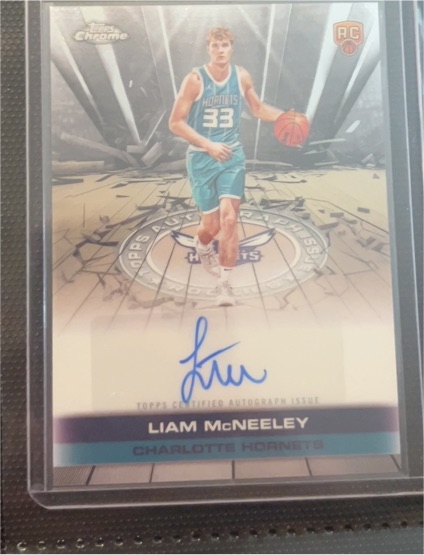 2025-26 Topps Chrome #TAUR2-LMC Liam McNeeley — front