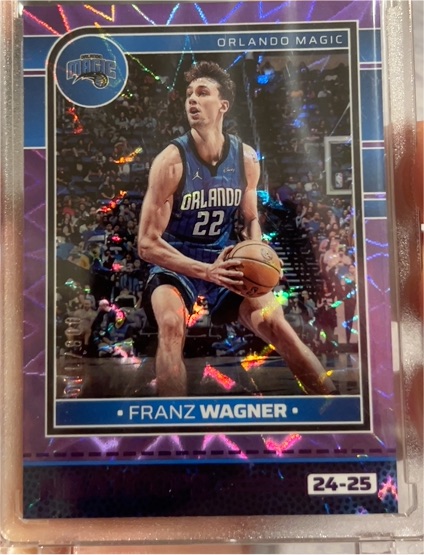 2024-25 Panini NBA Hoops #24-25 Franz Wagner — front