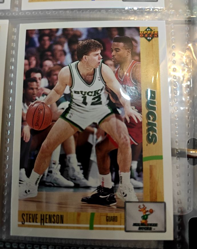 1991-92 Upper Deck #366 Steve Henson — front