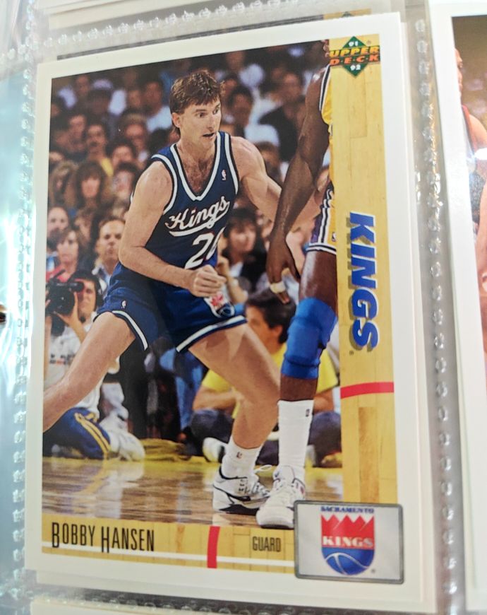 1991-92 Upper Deck #318 Bobby Hansen — front
