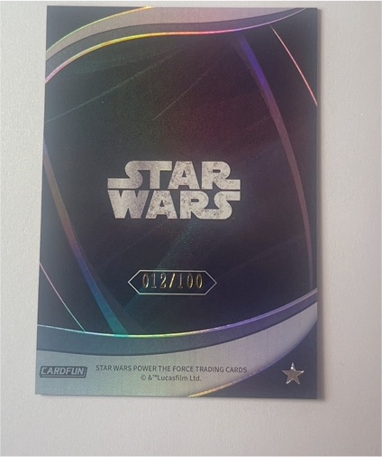 Star Wars Power The Force Trading Card 012/100 — front