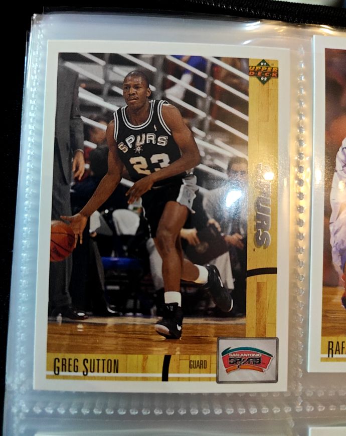 1991-92 Upper Deck #428 Greg Sutton — front