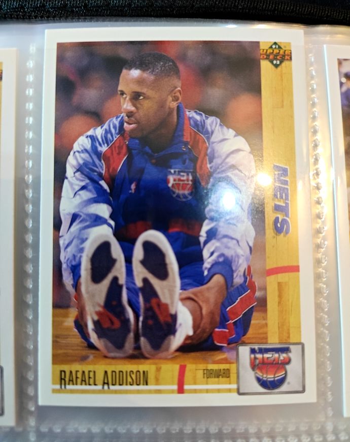 1991-92 Upper Deck #429 Rafael Addison — front