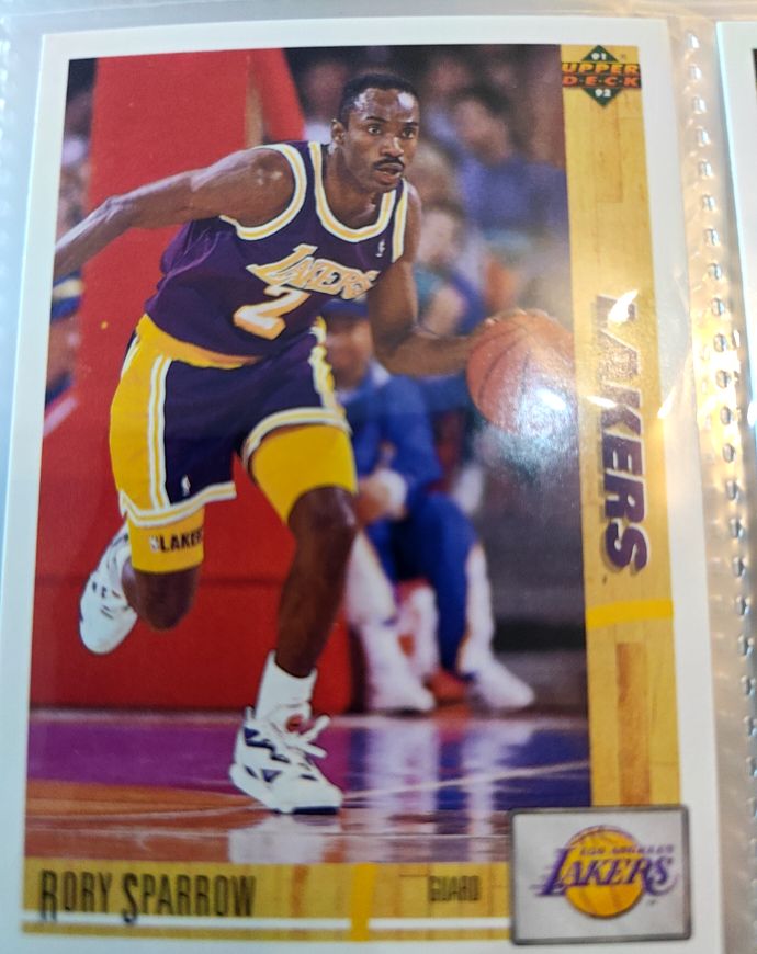 1991-92 Upper Deck #434 Rory Sparrow — front
