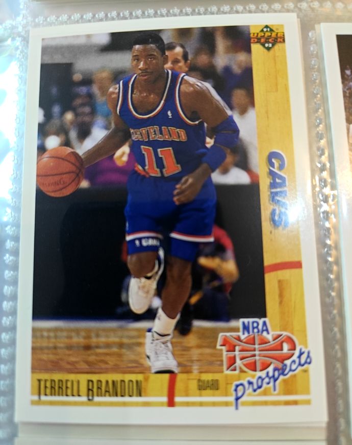 1991-92 Upper Deck #441 Terrell Brandon — front