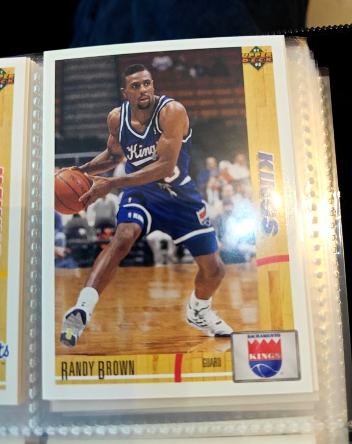 1991-92 Upper Deck #460 Randy Brown — front