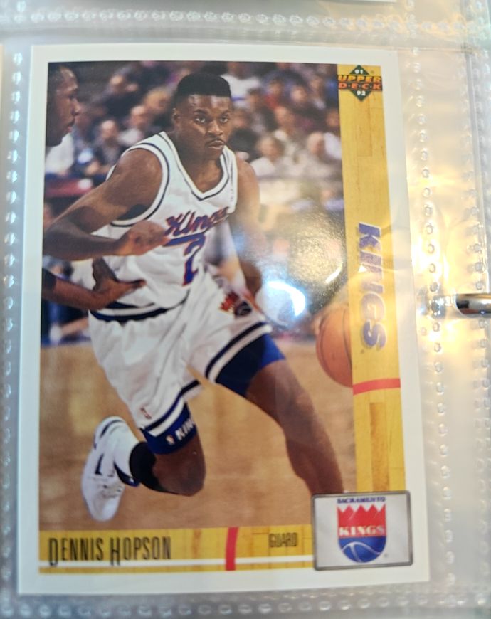 1991 Upper Deck #490 Dennis Hopson — front