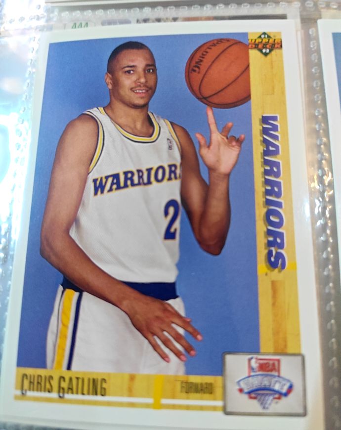 1991-92 Upper Deck Basketball #9 Chris Gatling — front