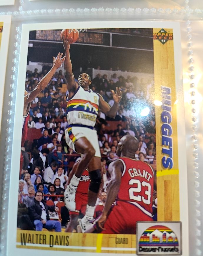 1991-92 Upper Deck #422 Walter Davis — front