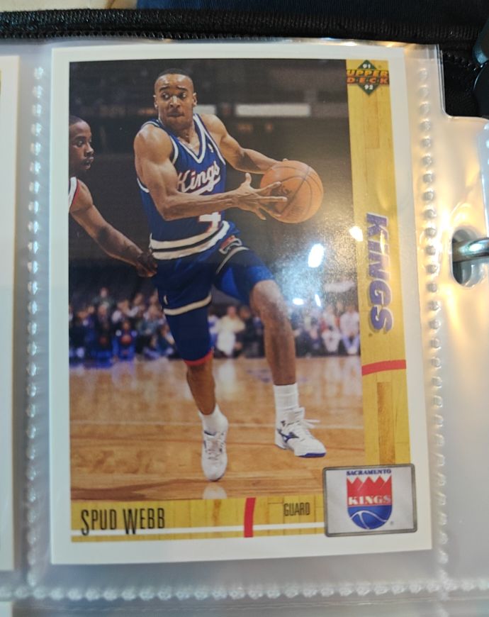 1991-92 Upper Deck #419 Spud Webb — front
