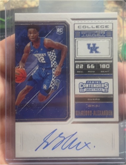 2018-19 Panini Contenders #64 Shai Gilgeous-Alexander — front