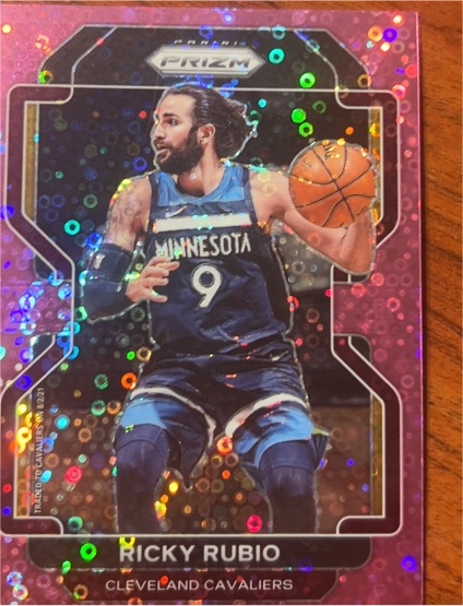 2021-22 Panini Prizm #96 Ricky Rubio — front