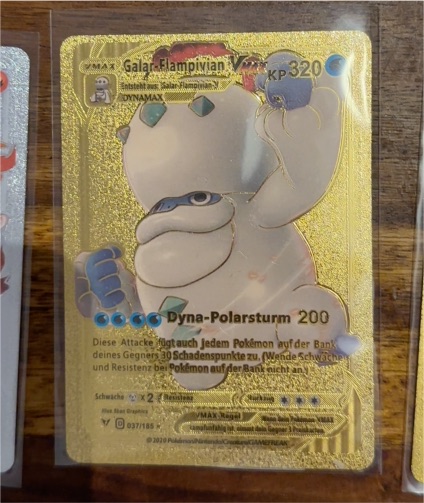 2020 Pokémon Vivid Voltage #037 Galarian Darmanitan VMAX — front